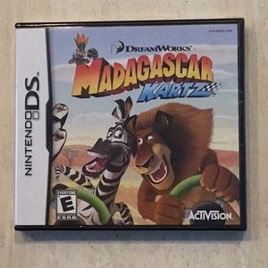 Madagascar Kartz Nintendo DS Game Brand New Factory Sealed Kart Karts Racing